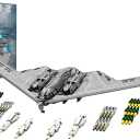 Reobrix Fighter Jet Building Set 33038, B2 Military Bomber Plane for Adults, Aviation Airplane Cool Jet Model Collection for Boys,Ideal Gifts for Kids 14+, Men and Military Fans