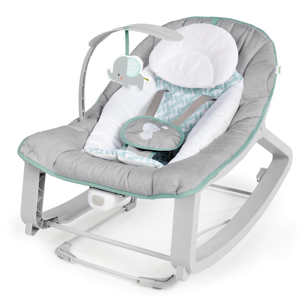 Ingenuity Keep Cozy 3-in-1 Grow with Me Vibrating Baby Bouncer, Seat & Infant to Toddler Rocker, Vibrations & -Toy Bar, 0-30 Months Up to 40 lbs (Weaver) Ingenuity Keep Cozy 3-in-1 Grow with Me Vibrating Baby Bouncer, Seat & Infant to Toddler Rocker, Vibrations & -Toy Bar, 0-30 Months Up to 40 lbs (Weaver)