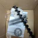 Nostalgia 4 Tier Electric Chocolate Fondue Fountain Machine for Parties - Melts Cheese, Queso, Candy, and Liqueur - Dip Strawberries, Apple Wedges, Vegetables, and More - 32-Ounce - Stainless Steel