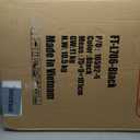 FDW Folding Half Portable Foldable Table for Parties Backyard Events (White, 6 FT 70 * 29) (Black, 6 FT)