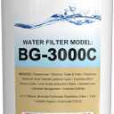 BG-3000C Water Filter Compatible with Body Glove BG3000C BG-3000C BG3000