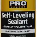 SIKA Sikaflex Self-Leveling Sealant, Gray Polyurethane, Fast Curing, for Concrete Expansion Joints, Waterproof, Paintable, Fills Cracks up to 1.5 in., 10.1 fl. oz Cartridge