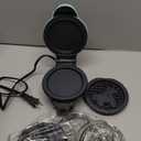 Dash MultiMaker Mini System - Compact Waffle Maker for Family Breakfasts - Removable Griddle Plates & nonstick surface - 6 Plates - Aqua