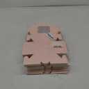 Bakepacker Pink Bakery Boxes with Window 6x6x3 inches Thick & Sturdy Macaroon Pastry Boxes Cookie Boxes for Bakeries, 60-Packs