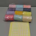 Zhanmai 12 Rolls Classroom Bulletin Board Border Sets, 315ft Colorful Borders for Bulletin Board Scalloped Trim Decoration for Fall School Office Chalkboard Whiteboard Poster Decor (Oh Happy Day Color)