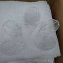 Gold Crystal Fandelier Ceiling Fans with Lights, 20" Gold Flower Chandelier Ceiling Fan with Light Remote Control, Caged Mid-Century with 6 Speeds for Bedroom, Nursery, Living Room (Clear)