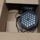 U`King LED Par Lights DJ Stage Light Corded RGB 36 LED with Sound Activated Control DJ Uplighting for Wedding Party Club Christmas Stage Lighting (2 Packs)