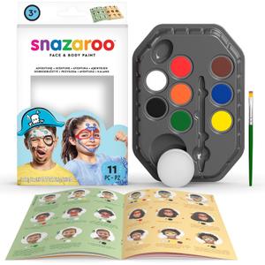 Snazaroo Face Paint Palette Kit, Adventure