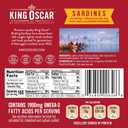 King Oscar Wild Caught Sardines in Extra Virgin Olive Oil, Hot Jalapeno Peppers, 3.75 Ounce (Pack of 12) (3480000656) (EXP 01/15/31)
