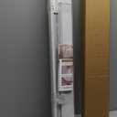 HOTSOON Aluminum Mini Blinds for Indoor Windows Cordless 1In No Holes 100% Privacy Protection L-Shaped Slats Room Darkening Horizontal Window Blinds for Office, Home, White, Custom Size