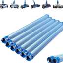 Pool Cleaner Hose for X7 T3 T5 MX6 MX8,R0527700 Pool Vacuum Twist Lock Hose Replacement Parts,Swimming Pool Vacuum Hose Replacement Kit,Single length 39 inches,Easy Install Easy to Use (6PCS)