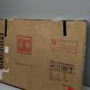 Hasipu Vanity Mirror with Lights and Bluetooth Speaker, 32" x 21.7" LED Makeup Mirror, Lighted Makeup Mirror with Dimmable 3 Modes, USB Charging Port, Round Gold