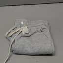 Rolanko Girls Wide Leg Sweatpants Straight Pants for Kids Girls Trousers with Pockets Sweats. size 150