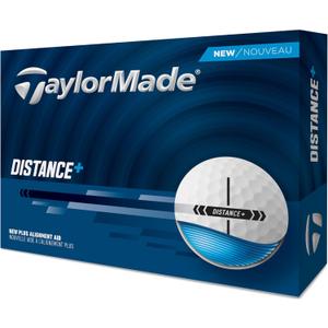 Taylormade 2025 Golf Distance+ Golf Balls (White)