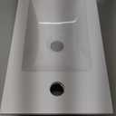 wonline 16" Single Sink Bathroom Vanity, Floating Modern Bathroom Vanity with Sink for Small Space (Natural)