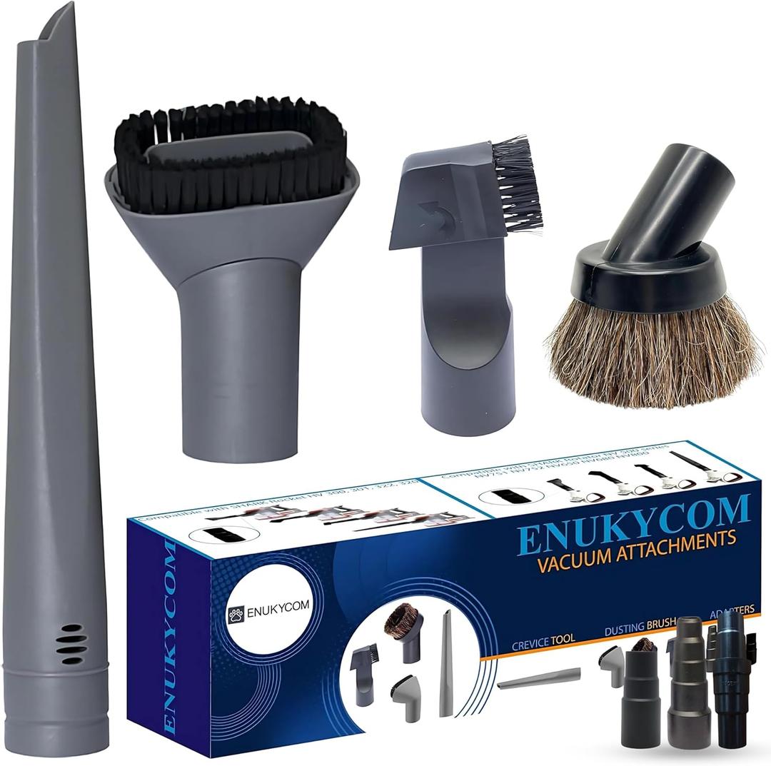 For Shark Rocket HV301 HV322 Series, Shark Navigator NV352 NV356E and Rotator NV501 Series-Vacuum Attachments Accessories 1-3/8'' plus Vacuum Adapter Compatible with Sharks & Miele Vacuum Cleaners