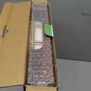 Joy&Grace Ottoman Tray for Living Room, Large Acacia Wooden Serving Tray with Handles for Coffee Table, Breakfast in Bed, Food Dinner, Decorative Tray (Sleek Brown, 16.7" x 12.8" x 2")