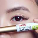 2 x KISS Lash Adhesive, Lash Glue, 24hr Strip Eyelash Adhesive, Clear, Includes Lash Adhesive, Long Lasting Wear, Can Be Used with Strip Lashes and Lash Clusters