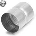 A-KARCK Exhaust Adapter Connector 3" ID to 3" ID, Exhaust Pipe Reducer 4" Overall Length 304 Stainless Steel