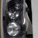 AUTOSAVER88 Headlight Assembly Compatible with 2011 2012 2013 2014 2015 2016 2017 2018 2019 2020 Dodge Grand Caravan / 08-16 Chrysler Town & Country Black Housing Amber Reflector