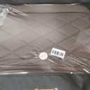 Coverado Front Seat Covers, Car Seat Covers Front Seats, Nappa Leather Seat Covers for Cars, Waterproof Seat Covers with Lumbar Support Universal Fit for Most Cars SUV Trucks (Front, Beige)