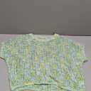 Womens Shirts Casual Crewneck Cap Sleeve T Shirt Cute Summer Tops Loose Knitted Blouses 