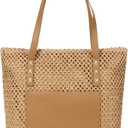 LA CARRIE Straw Beach Tote Bags for Women Shoulder Handbags for Vacation