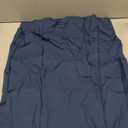 WishSmile Body Cooling Pillowcase Long Pillow Case Breathable Cool Silky Soft Rayon Derived from Bamboo Fabric,Hair and Skin Friendly,Navy Blue,1 Pack,20x54IN