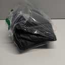 Magnetic Thermal Insulated Door Curtain – Curtain Size 34" x 82" (Fits Door Size 32" x 80") Washable Oxford Fabric Triple Layer Cover, Pet-Friendly, Waterproof & Windproof Door Cover, Black