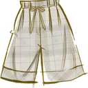 McCall's M8611BB Women's Semi-Fitted Shirt, High-Rise Shorts and Pants Sewing Pattern Packet, Design Code M8611, Sizes 20W-22W-24W-26W-28W