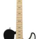 Pacifica SC Standard Plus Electric Guitar with Maple Fingerboard, Black with Gig Case