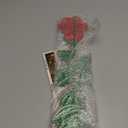 YEAHOME Valentines Day Decorations Outdoor, Set of 6 Rose Metal Flowers Decorative Garden Stakes for Valentines Day Decor, Lovely Yard Stakes for Home Lawn Pot Flowerbed Wedding Anniversary (Red)