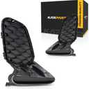 For Mazda 3 2012 2013 Fog Light Cover Driver and Passenger Side | Pair | Front | Replacement For MA1038115, MA1039115 | 615343684994, BGV550C21B, 615343684840, BGV550C11B