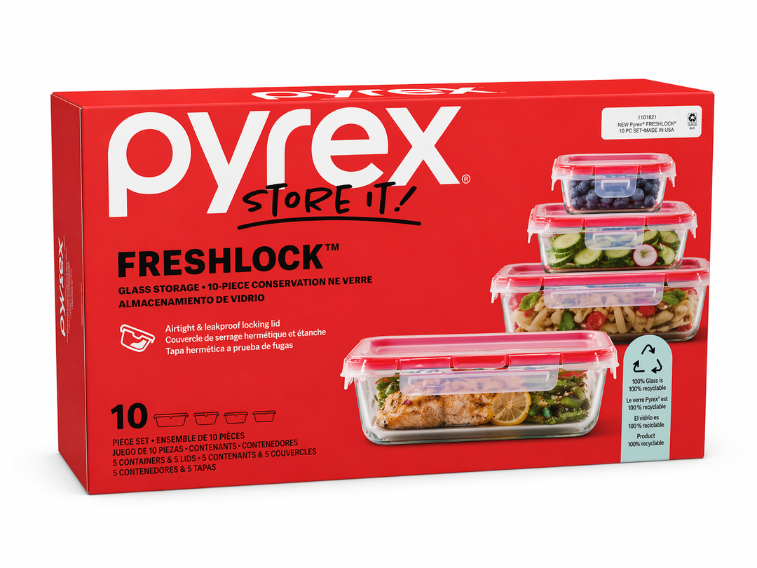 Pyrex Freshlock 10 Piece