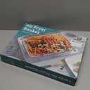 Air Fryer Basket for Oven, OPENICE 15.6" x 11.6" Large Air Fryer Tray and Pan with 30PCS Parchment Papers, Stainless Steel Oven Air Fryer Basket and Tray for Baking Grilling