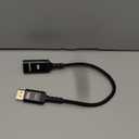 Highwings 4K DisplayPort to HDMI Adapter, Uni-Directional DP to HDMI Adapter Converter Cable Male to Female, HDMI Abapter Compatible with Laptop Desktop HDTV Monitor Projector, Black, Passive