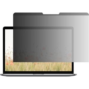 Amazon Basics Slim Magnetic Privacy Screen with Anti-Glare and Blue Light Filter for 13-Inch MacBook Pro 2016-2020, M1 & MacBook Air 2018-2020, M1