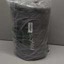 Hexagon Playpen Mat, Compatible with POP N GO Baby Playpen, 59 inch Self Inflating Playmat Pad, Baby Play Mat, Portable and Comfortable Play Yard Mat with Carry Case - Dark Grey