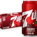 2× 7UP Cherry Flavored Soda, 12 fl oz cans, 12 pack. no BBD