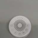 Sound Machine Easysleep White Noise Machine with 25 Soothing Sounds and Night Lights with Memory Function 32 Levels of Volume and 5 Sleep Timer Powered by AC or USB for Sleeping Relaxation (White)