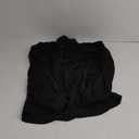 GRACEART Pirate Shirt Men Vampire Renaissance Shirts Victorian Ruffled Medieval Costume Cotton Linen Shirt (Medium, Black)