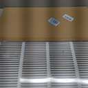 24x24 Vent Cover(Duct Opening Size),Air Return Vent Cover,Flat Vent Cover,Rejillas De Aire Acondicionado para Casa,Return Air Grilles,Outer Dimensions:25.75"Wx25.75"H(24"W x 24"H, Duct Opening)