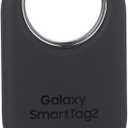 Samsung SmartTag2 (2023) Bluetooth + UWB, IP67 Water and Dust Resistant, Findable via App, 1.5 Year Battery Life - Black (International Version)