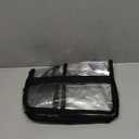 Large Clear Toy Storage Bag with Zipper,17.2x8.7x11.4IN Widen XX-Large Reusable Clear PVC Board Game Storage, Travel Waterproof Organizer Bags for Building Blocks, Puzzle, Book, Board Game(1 Pack)