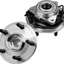 515126 2PC Front Wheel Hub and Bearing Assembly for 2009 2010 2011 Dodge Ram 1500 (from 12/08/2008)