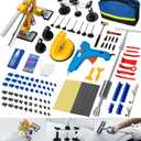 Dent Puller Hail Remover Kit, Professional Car Paintless Dent Removal Kit Tools, 2 in 1 T-Bar,Adjustable Dent Lifter, Bridge Puller Hammer Dent Suction Puller 
for Auto Body Truck Hail Damage DIY Repair