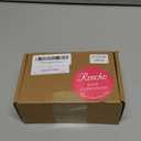 REECHO 12" Ponytail Extension, Classic Loose Curly Wavy Claw Clip Pony tails Hair Extensions Hairpieces for Women - Chestnut Brown with Highlights