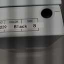 Women's Slingback Kitten Heels - Closed Pointed Toe Pumps with Cross-Strap Low Heel Dress Shoes for Wedding, Party & Daily Wear (8, Black)