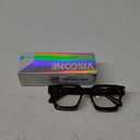 VISOONE Blue Light Blocking Glasses with TR90 Rectangle Frame and Chic Preppy Look for Women Men RIVER (Coco Tortoise)