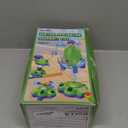 4-in-1 Kids Sprinkler Baseball Toys for Yard, Water Sprinklers Rocket Launcher Outdoor Play, 360 Rotating Water Spray Toy, Summer Backyard Lawn Pool Outside Water Game for Girls Boys Ages 4-8 8-12